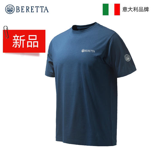 意大利BERETTA时尚个性 运动户外 碟靶短袖T恤 商品图0