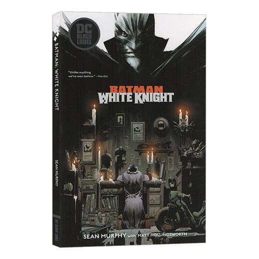 蝙蝠侠 白色光明骑士英文原版 Batman White Knight DC黑标系列 白骑士 小丑 DC漫画英雄 正义联盟动漫漫画小说进口英语书新蝙蝠侠 商品图0