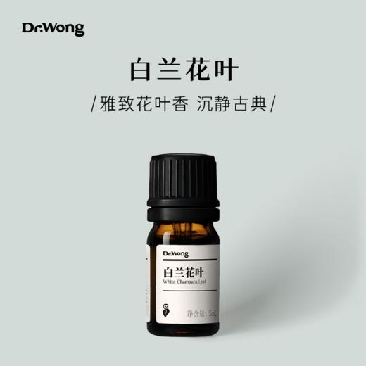 白兰花叶单方精油 Dr Wong