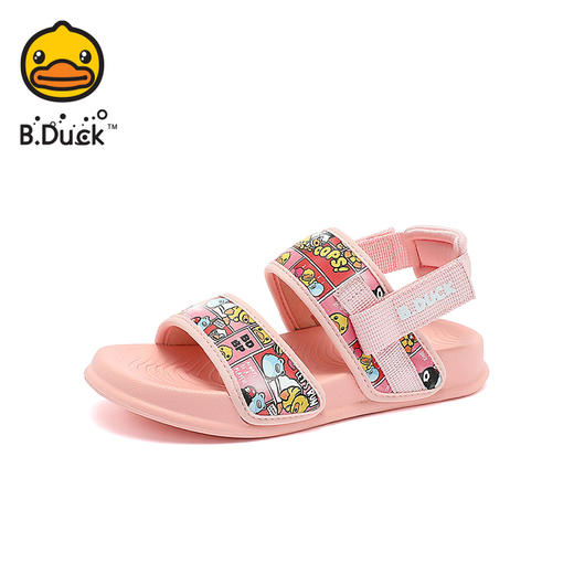 B.Duck小黄鸭童鞋夏季儿童凉鞋26-32 B2385023 商品图6
