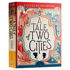 双城记 英文原版小说 A Tale of Two Cities 英文版 狄更斯 Charles Dickens Puffin Classics 进口原版英语书籍