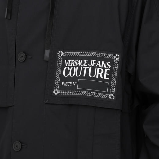 VERSACE JEANS COUTURE 范思哲 男士外套 黑色 72GAS418 N0091 899 商品图3