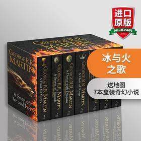 Collins 冰与火之歌 英文原版小说全套 7本权力的游戏英文版全集A Song of Ice and Fire game of thrones进口英语书