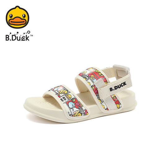 B.Duck小黄鸭童鞋夏季儿童凉鞋26-32 B2385023 商品图7