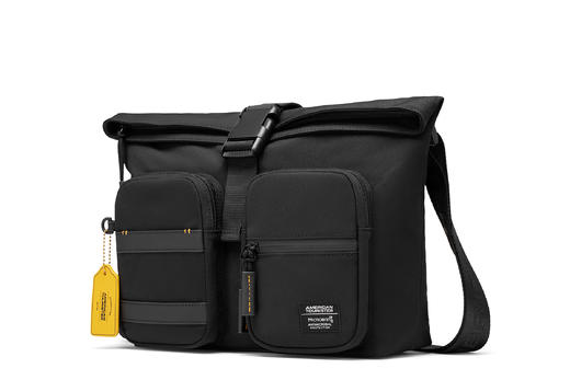 【美旅】城市行者，潮酷演绎，工装风便携男女单肩/斜挎包ND7*004 商品图1