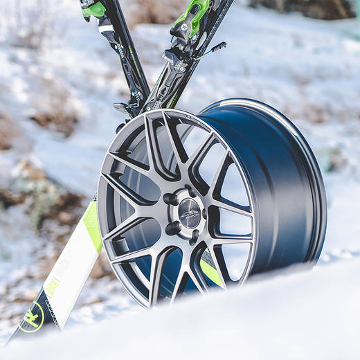 美国ACE AFF11轮毂  18/19寸 双七幅V型设计奔驰 宝马 奥迪 捷豹等 商品图3