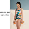 HSIA遐 印花连体泳衣女夏V形镂空性感美背显瘦防走光温泉度假泳装 商品缩略图2
