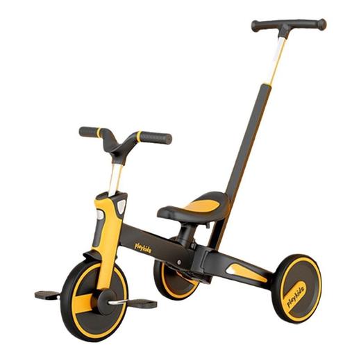 playkids普洛可S02  儿童折叠推杆三轮车BB平衡车脚踏车宝宝多功能4合1 商品图4