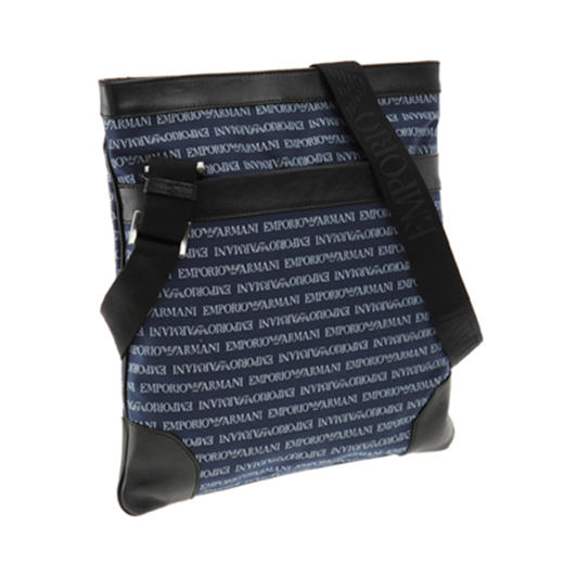 ARMANI 阿玛尼 单肩包 蓝色 YEM982 YCF04 商品图0