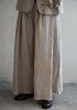 elsa esturgie 宽腿皱褶休闲长裤裙裤（毛边裤腿） 商品缩略图1