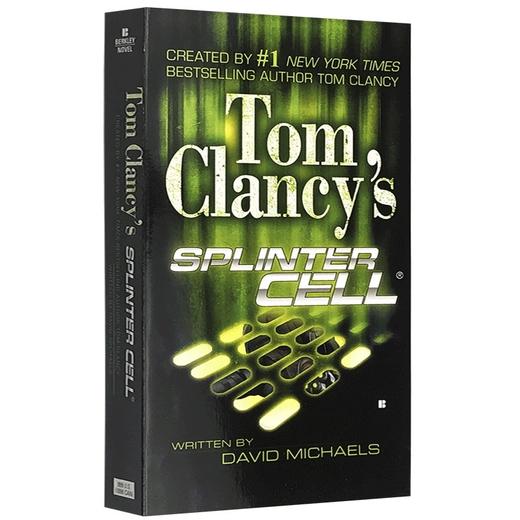 汤姆克兰西细胞分裂 英文原版小说 Tom Clancy’s Splinter Cell 军事反恐小说 育碧游戏原著  英文版进口书正版 商品图1