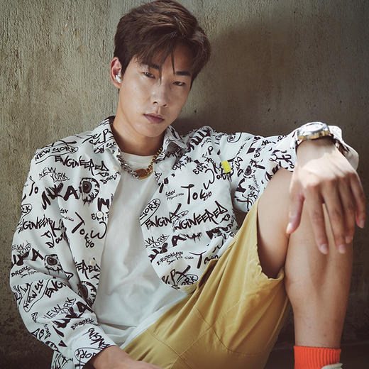 Mishka大眼球潮牌2022春夏新品满印涂鸦眼球宽松长袖衬衫男女同款 M21100219M	 商品图3