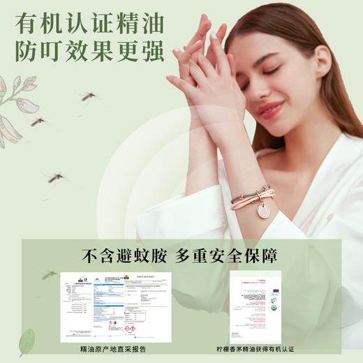 【已下架】BinWan彬万 明星同款s18负离子驱蚊手环 无化学残留、温和不刺鼻 [福利品] 商品图2