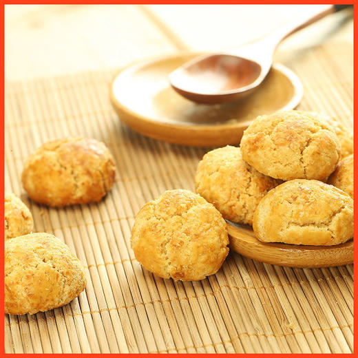 （TBS）久康传统糕点 核桃酥 午茶小吃 一口酥180克/罐*1 商品图6