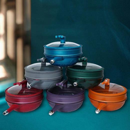 【下单有赠品1件顶8件 到手解锁百种烹方式】菲尼雅浮雕钛金多用锅，锅身重量仅1380g，轻盈锅身，女生单手可颠锅 菲尼雅浮雕钛金多用锅 商品图1