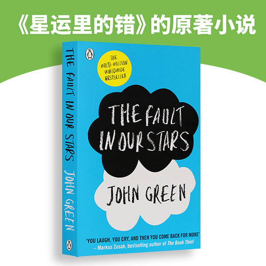 The Fault In Our Stars 无比美妙的痛苦 星运里的错 英文原版小说电影英语原著青春爱情小说进书籍 商品图3