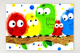 3-5岁《呆萌可爱的小鸟》鸟窝/低幼【自动发货：下单后，点击手机短信中收到的链接，即可获取文件下载的链接；如有任何问题，可添加客服微信hm33268获得帮助】
