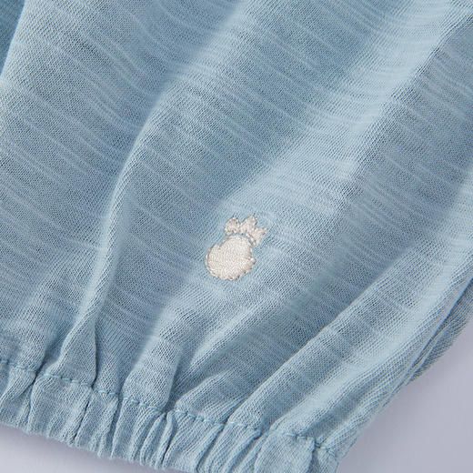 英氏婴儿短袖连体衣假2件时尚纯棉哈衣22夏季新品童装YRHBJ22289A 商品图2