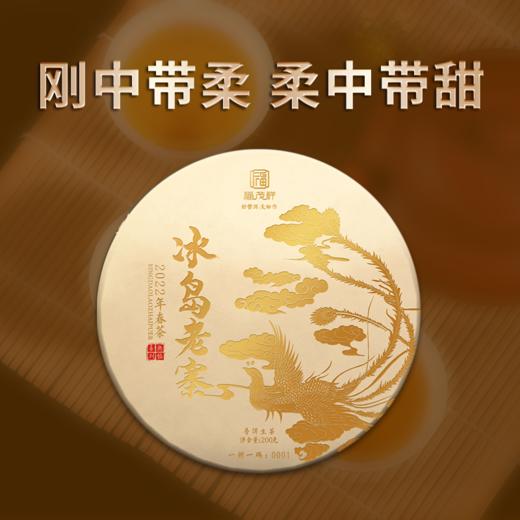 【冰岛老寨】2022年春茶普洱茶生茶临沧800年古树200g饼茶 商品图0