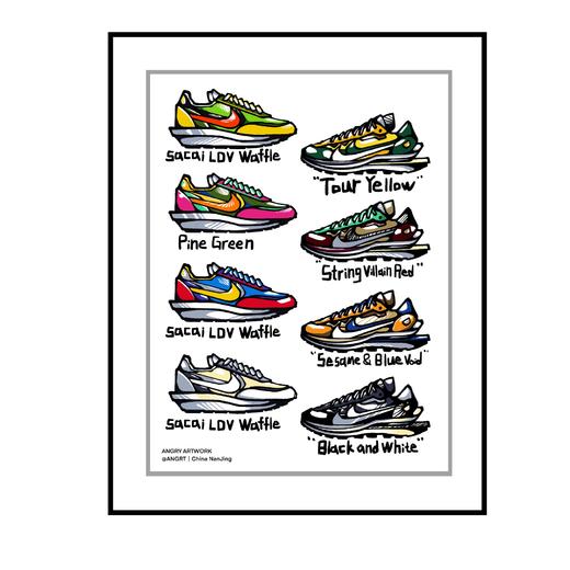 莫愁百货｜『sacai』A5插画系列 商品图0