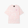 BOYLONDON短袖男女同款22春夏新品心形满印烫银LOGO紫色T恤B221N01025 商品缩略图3