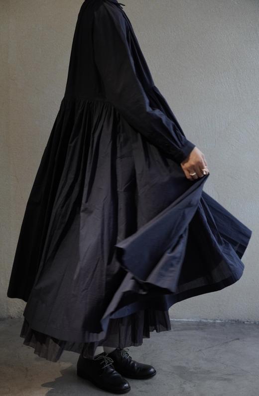 ECOLE DE CURIOSITES 风琴褶法式连衣裙(Limited series) 商品图4