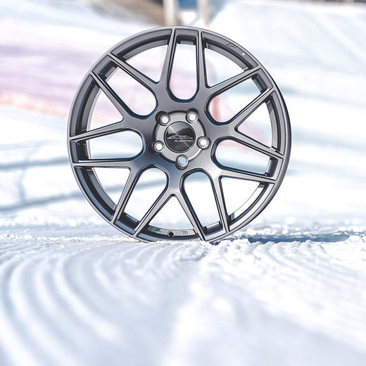 美国ACE AFF11轮毂  18/19寸 双七幅V型设计奔驰 宝马 奥迪 捷豹等 商品图4