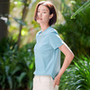 【118元2件，下单拍2！】圆领!!丝光棉T恤女短袖宽松纯棉2022夏季新款半袖上衣潮SZ2642 商品缩略图3