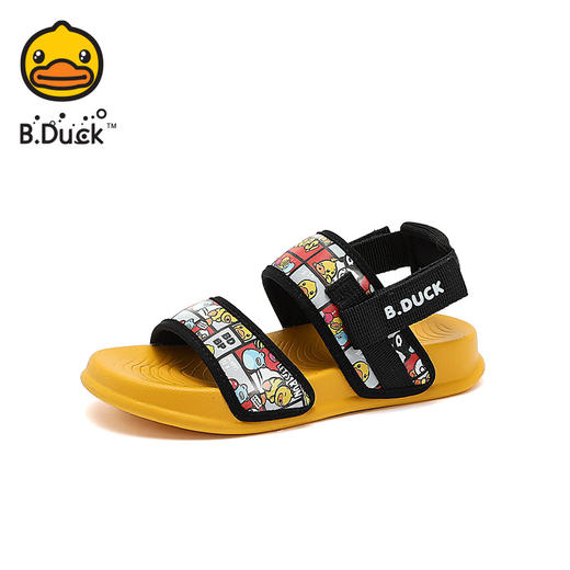 B.Duck小黄鸭童鞋夏季儿童凉鞋26-32 B2385023 商品图8