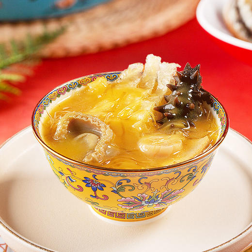 谷言佛跳墙礼盒1200g 家享山海宴 美味无需等待（200g/碗*6碗）精致送礼包装  冻品请及时签收 商品图6