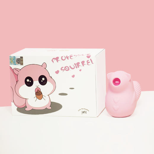 小伊（JOI）小松鼠教授吮吸阴蒂C点G点加热高潮女性用品情趣用具跳蛋自慰卡通可爱震动棒 商品图1