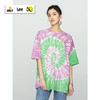 【Smiley®联名】Lee22春夏新品Oversize扎染女短袖T恤LWT002472 商品缩略图0