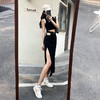黛唯梵高腰开叉牛仔半身裙女夏季薄款a字显瘦中长款包臀2022新款长裙ins国庆出游 商品缩略图4