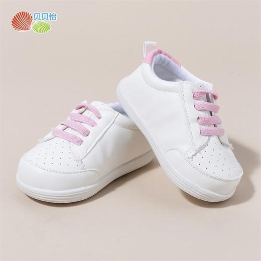贝贝怡童鞋学步鞋男宝宝春秋款小白鞋防滑1-4岁童鞋女宝宝机能鞋 商品图4