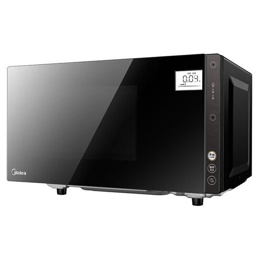 美的（Midea）微波炉 23L家用 智能语音交互 4.0变频多功能菜单 X3-233E 黑色 商品图1