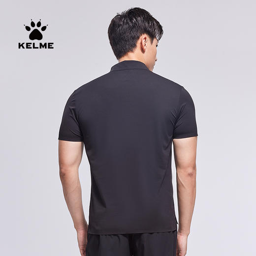 卡尔美官方旗舰店短袖男新款夏季纯色T恤休闲翻领POLO衫 商品图2