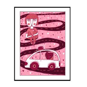 莫愁百货｜『心碎诊疗室』A5插画系列