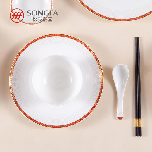 28头盛世金典骨瓷餐具套装 商品图3