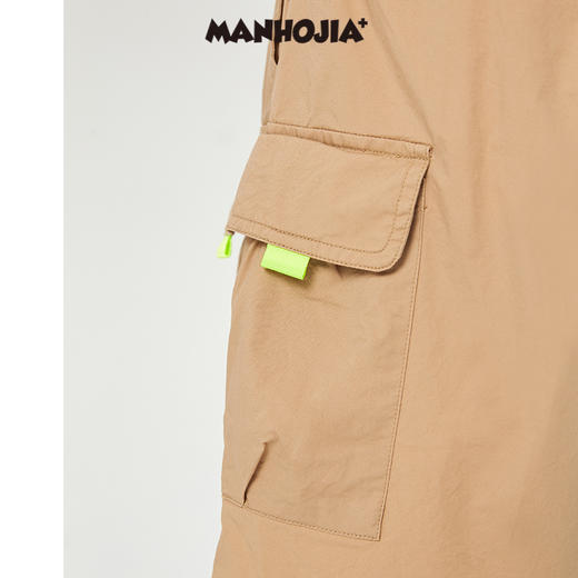 马拉丁潮牌漫画家童装女童裤子夏新品儿童工装感裙裤棉布中裤 商品图3