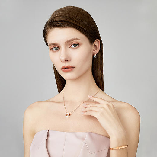 爆款项链手链耳钉三件套红玛瑙幸运四叶草等系列 优雅高端 商品图11