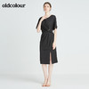 oldcolour秋季商场同款休闲气质短袖连衣裙N22101418 商品缩略图3