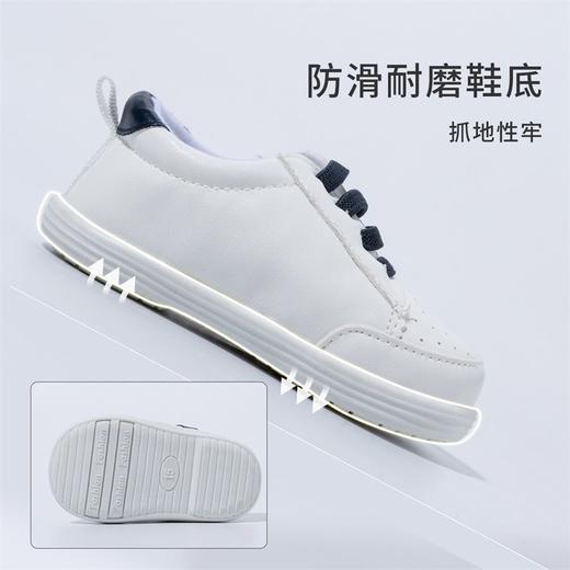 贝贝怡童鞋学步鞋男宝宝春秋款小白鞋防滑1-4岁童鞋女宝宝机能鞋 商品图5
