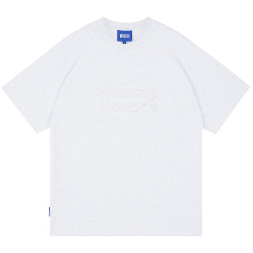 WassupHouse-压印短袖T恤 商品图7