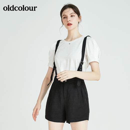 oldcolour欧珂秋季商场同款背带短裤休闲裤N23071313 商品图1
