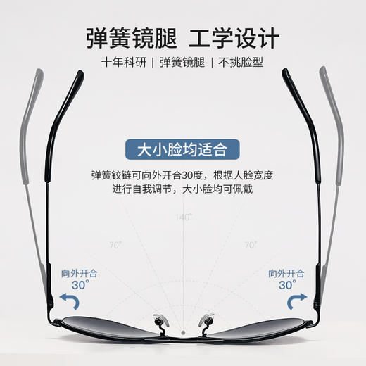 【分销】【限时三天送防晒袖套】威古氏VEGOOS墨镜  男女款偏光驾驶镜  汽车太阳镜 商品图6