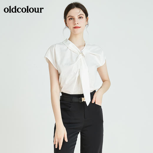 oldcolour欧珂秋季商场同款气质百搭无袖套头衫N23014320 商品图3