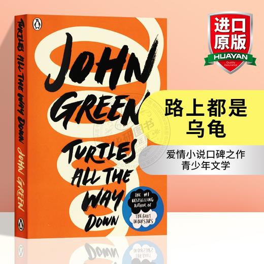 路上都是乌龟 英文原版小说 Turtles All the Way Down 龟背上的世界英文版 比尔盖茨推荐 无比美妙的痛苦同作者 进口英语书籍 商品图0