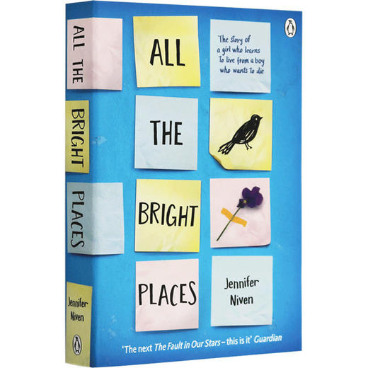 所有明亮的地方 英文原版 All the Bright Places 全英文版青春小说 进口英语书籍 商品图1