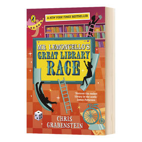 神奇图书馆系列3 英文原版 Mr Lemoncello's Great Library Race 国际大奖小说 青少年英语课外阅读 英文版进口原版书籍