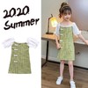 黛唯梵 女童直筒连衣裙2022新款夏装小女孩旗袍洋气公主裙儿童辣妹裙超仙国庆出游 商品缩略图4
